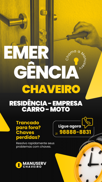 Chaveiro Manuserv